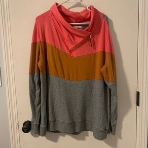 Maurice’s Color Block Pull Over (XXL)